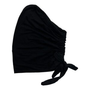 Tie Back Hijab under caps