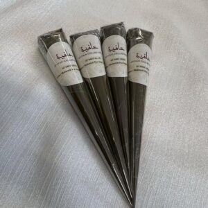 Henna Cones Freshly Made 4 Pieces