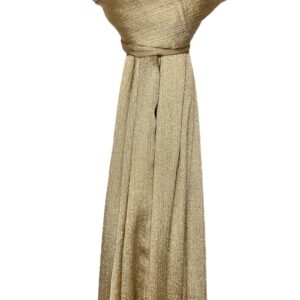 Light Gold Shimmer Sania Hijab/Scarf