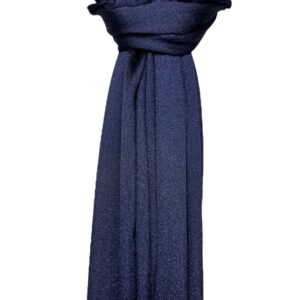 Navy Shimmer Sania Scarves/Hijab