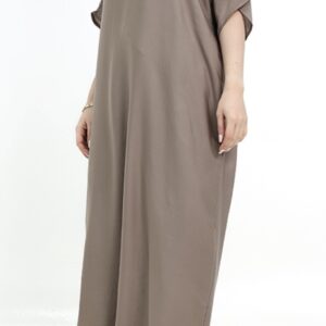 Mocca Basic Slip Dress
