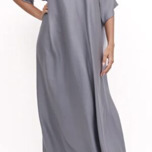 Basic Blue Slip Dress