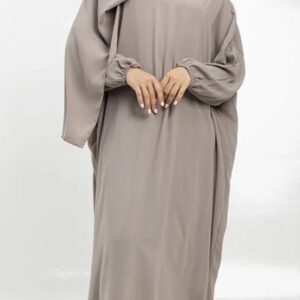 Stone Instant Hijab Abaya