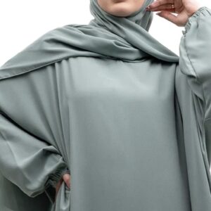 Sage Instant Hijab Abaya