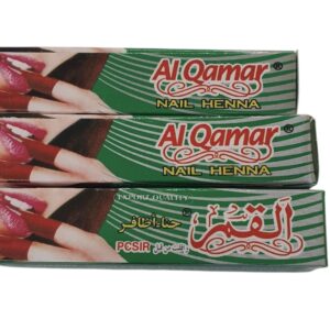 2 x Al Qamar – Premium Nail & Body Henna Cones for Hand Art and Tattoos