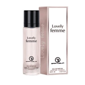 Lovely Femme 30ml Eau De Parfum by Grandeur Natural Spray Travel Size Perfume