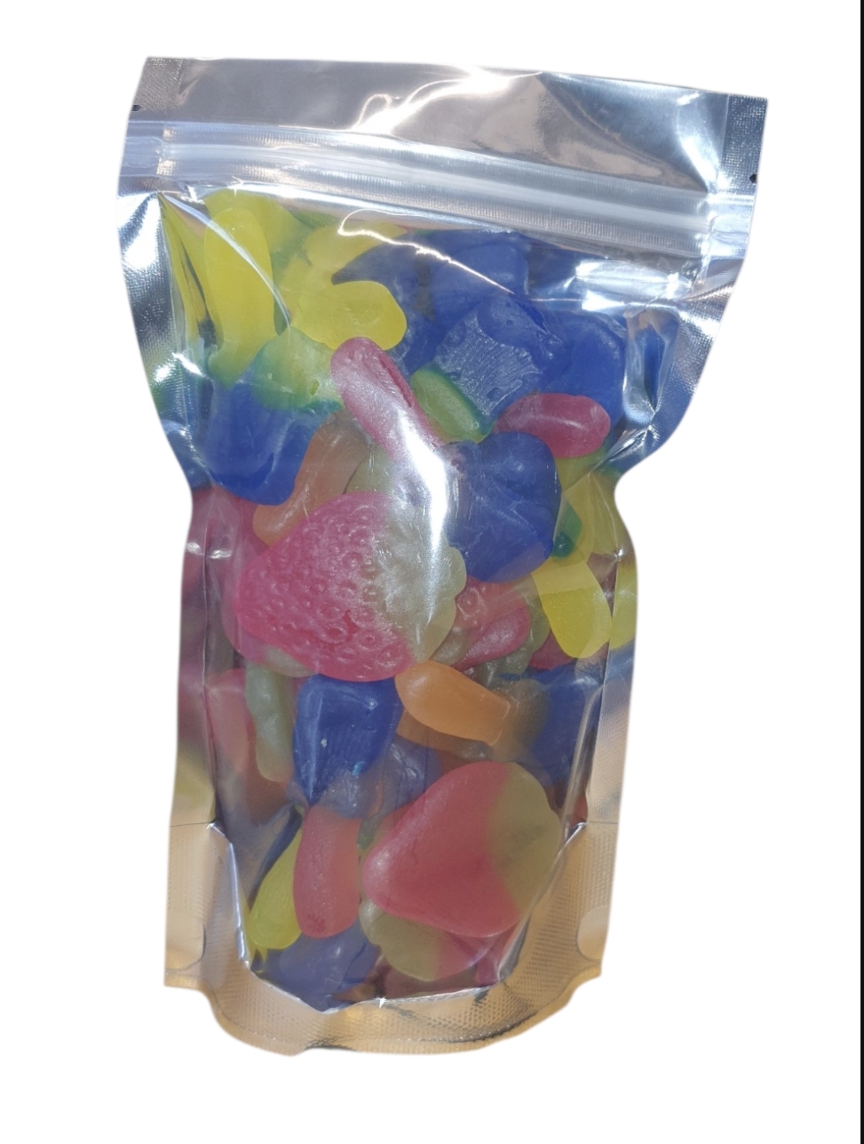 Halal Non Fizzy mix Jelly Sweets 500G